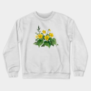 January 9th birthday flower Crewneck Sweatshirt